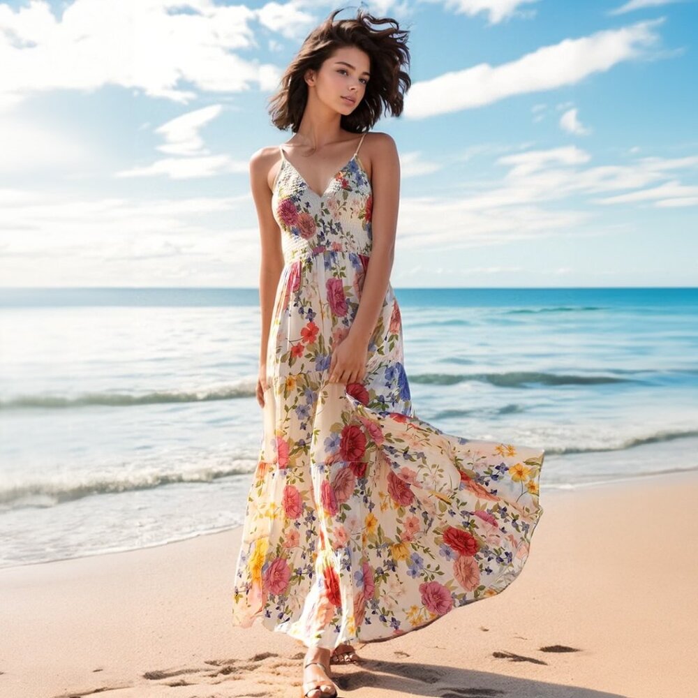 Yumi Kim Claire Maxi Floral Dress Lovers Lane (XS)